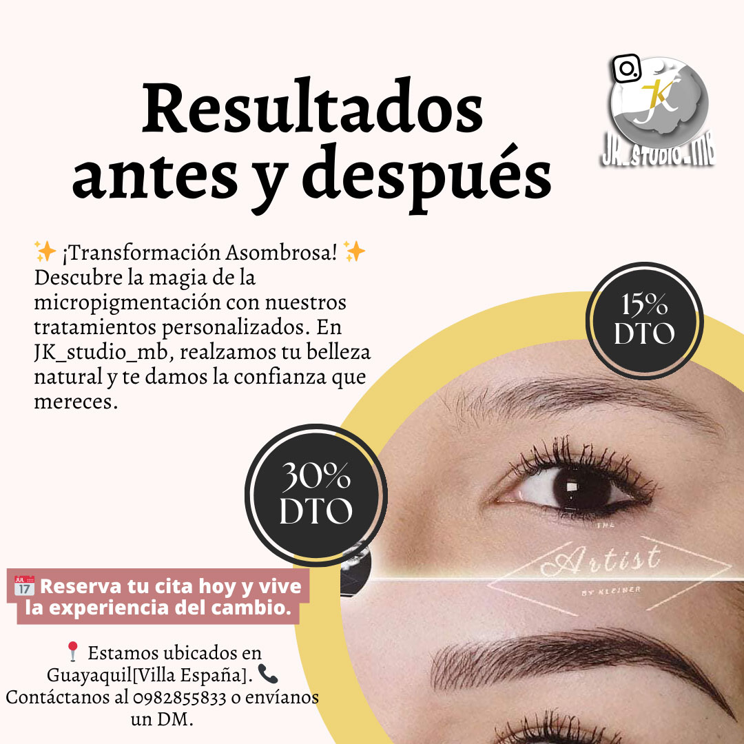 Trabajo de Cejas Realizado